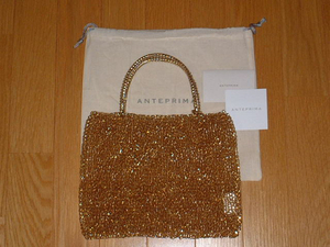  Anteprima * wire bag * Gold * standard type * new goods 