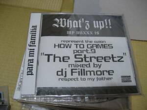 新品MIXCD DJ FILLMORE 「How to games part.9 GANGSTA G-RAP G-FUNK G-LUV CHICANO 