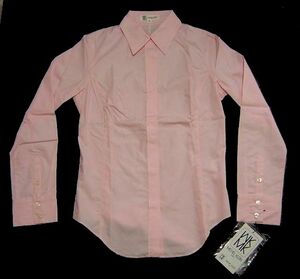  tag attaching * unused * Michel Klein MK| long sleeve blouse shirt 40 number 6,900 jpy pink 