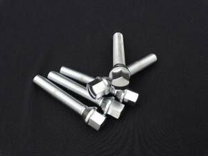 日本製ISO規格 M12×1.5mm60度テーパーボルト/首下20mm25mm30mm