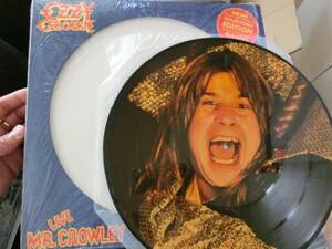 M) Picture record /HM/HR/Ozzy Osbourne/Live Mr.Crowley