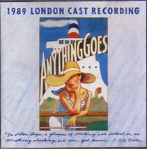 Anything Goes/1989 London Cast輸入CD美品ミュージカル