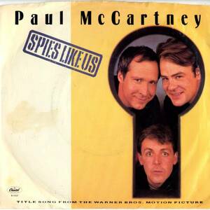 Paul McCartney 「Spies Like Us」 米国CAPITOL盤EPレコード
