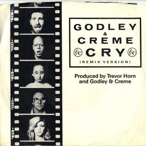 Godley & Creme (10cc関連)　「Cry (Remix)/ Love Bombs」　米国POLYDOR盤EPレコード