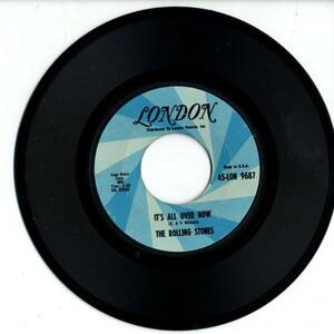Rolling Stones 「It's All Over Now/ Good Times Bad Times」米国LONDON盤EPレコード