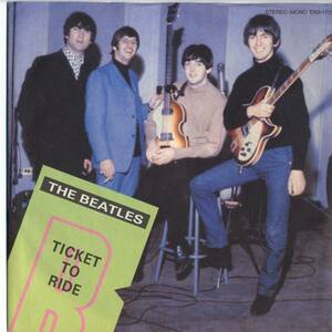 Beatles 「Ticket To Ride/ Yes It Is」国内盤EPレコード