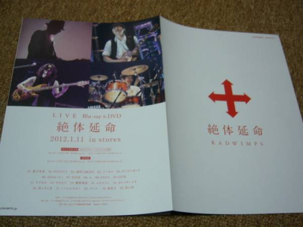【レア】RADWIMPS 糸色 冊子 レア】RADWIMPS 糸色 冊子