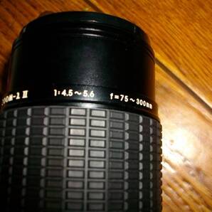SIGMA ZOOM-ラムダⅡ 1:4.5~5.6 f75~300mm 55φ