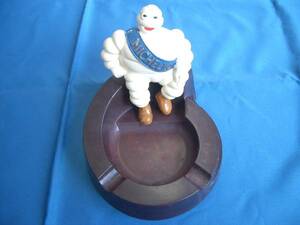  that time thing Michelin / viva n dam * bakelite ashtray USED antique goods 