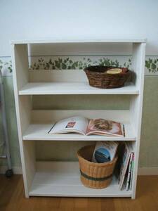  hand made furniture 19 white 3 step shelf order made possible 