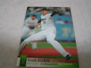 2011BBM 2nd #527 オリックス　木佐貫洋