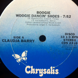 12' CLAUDJA BARRY / BOOGIE WOOGIE DANCIN' SHOES