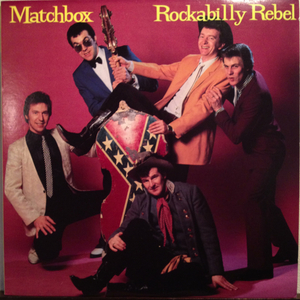 Matchbox LP Rockabilly Rebel .. 1980 US Press Teddyboy ロカビリー