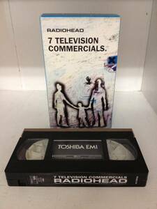 【RADIOHEAD/レディオヘッド】 7 Television Commercials. VHSビデオ
