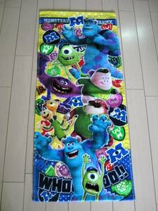 10.[ new goods ] Disney Monstar z ink face towel 