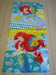 1.[ new goods ] Disney Little Mermaid * face towel * Ariel 