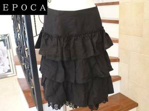 Красота Epoca 40 Black Black Frill Юбка M эквивалент