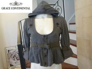  beautiful goods Grace Continental gray jacket 36