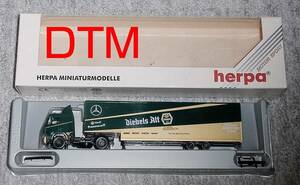 1/87 メルセデス Diebels Alt 緑 DTM トランスポーター ベンツ MERCCEDES BENZ