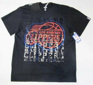 AF56)UNK NBAプリントTシャツ半袖 CLIPPERS（GFT2102MLC)正規/L/USサイズ