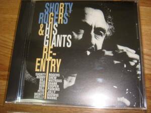 SHORTY　ROGERS ＆ HIS　GIANTS　RE　ENTRY　ｃｄ　BUD　SHANK