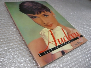  foreign book * Audrey *hep bar n[ photoalbum ]* large size book@* free shipping 