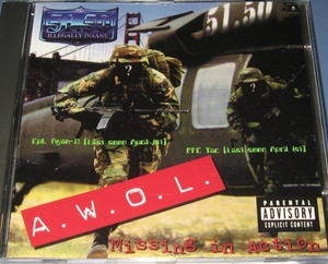 ★51.50 Illegally Insane/A.W.O.L. Missing In Action★G-RAP★5150★50-50★AWOL★