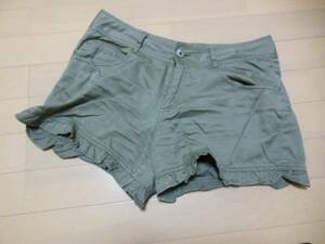 olive des olive Olive des Olive / short pants / cotton / khaki /L