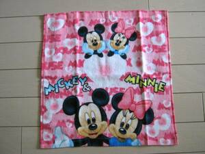 2.[ new goods ] Mickey & minnie * hand towel 