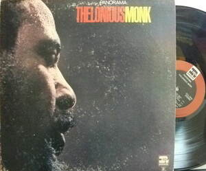 ３枚で送料無料【米Riverside】Thelonious Monk/Panorama (John Coltrane, Sonny Rollins, etc) (promo)