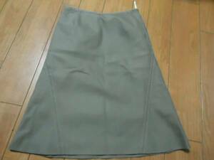 * beautiful goods Natural Beauty Bay Schic knees height skirt tea color S