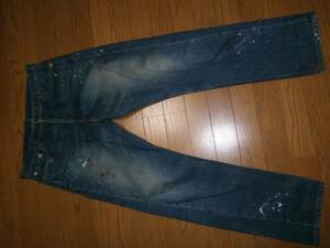 希少 Levi's リーバイス 505 505-03 名作 米国製 W34 ペイント