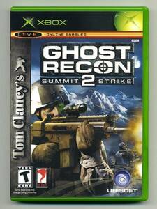2点落札送料無料 北米版 中古 日本版本体で起動 Tom Clancy's Ghost Recon 2 Summit Strike 取説欠品 トム・クランシーズ ゴーストリコン 2