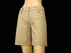 d as good as new *SPB*e Spee Be * beige group * total cotton race! beautiful shorts *M size 