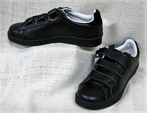 【Admiral】アドミラルGREENPARKベルクロBLACK/新品/24㎝