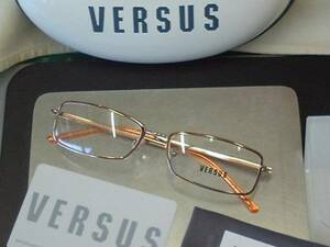 ヴェルサスVERSUSかなりかっこいい眼鏡フレーム7066-1045お洒落