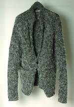 新品 N4PEPRODUCTION KNIT JACKET HERRINBONE 2 未使用タグ付_画像1