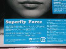 superfly★「Force」★初回限定盤/新品未開封/2CD/紙ジャケ_画像3