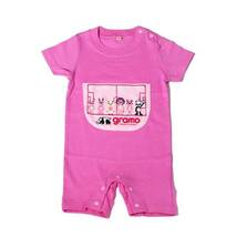 SALE! メール便可能! gramo (グラモ) BABY ロンパース (80) PINK BA-003 | KIDS キッズ ベビー Jr ジュニア ピンク セール パンダ ギフト_画像1