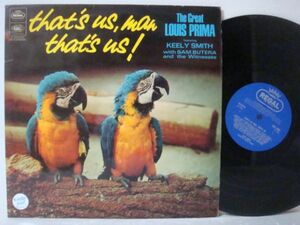 LP★LOUIS PRIMA/That's Us, Man(クボタタケシ/UK盤MONO/名盤!!)