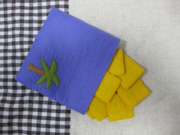 チーズスナック ハンドメイド フェルト ままごと
