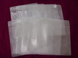 *CD/DVD for non-woven case both sides 10 sheets new goods unused 