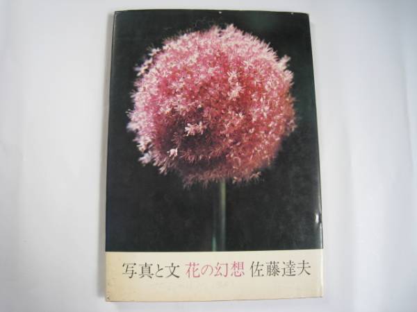Used book §146§ Photos and text Fantasy of flowers Written by Tatsuo Sato 1971 Shipped by click post, painting, Art book, Collection of works, Art book