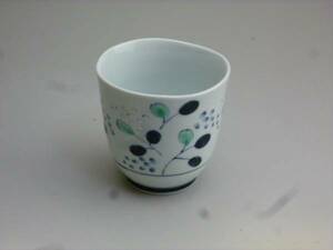 Art hand Auction ★Arita ware★Hagi★Belle tasse à thé★Bleu★Nouveau produit★Peint à la main, ustensiles à thé, tasse à thé, Un seul article