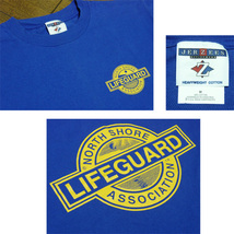 アメリカ購入 LIFE GUARD Tシャツ Mサイズ / 西海岸/SURF/ベニス ビーチ/サーファー/ サンタモニカ/ライフガード/US アメリカ古着/ JERZEES_画像3