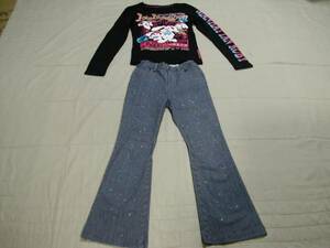 #LIZ RISA doll футболка + джинсы 150 DmV80