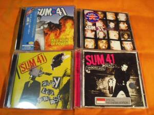 ♪♪♪ サム41 SUM41 『 HALF HOUR OF POWER 』『 UNDERCLASS HERO 』『 Happy Live Suprise 』『 ALL KILLER NO FILLER 』 ♪♪♪