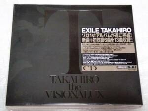 CD　EXILE TAKAHIRO/THE VISIONALUX/初回限定スリーブ