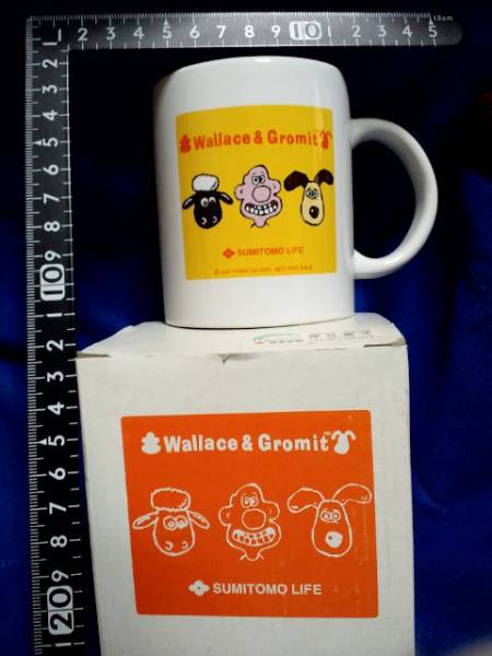 非売品☆住友ライフ☆ウォレス＆グルミット☆陶器マグカップ☆残1