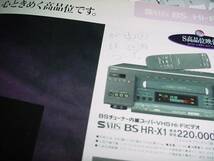 即決！1992年3月　ビクター　ビデオシステムカタログ　菊池桃子_画像3